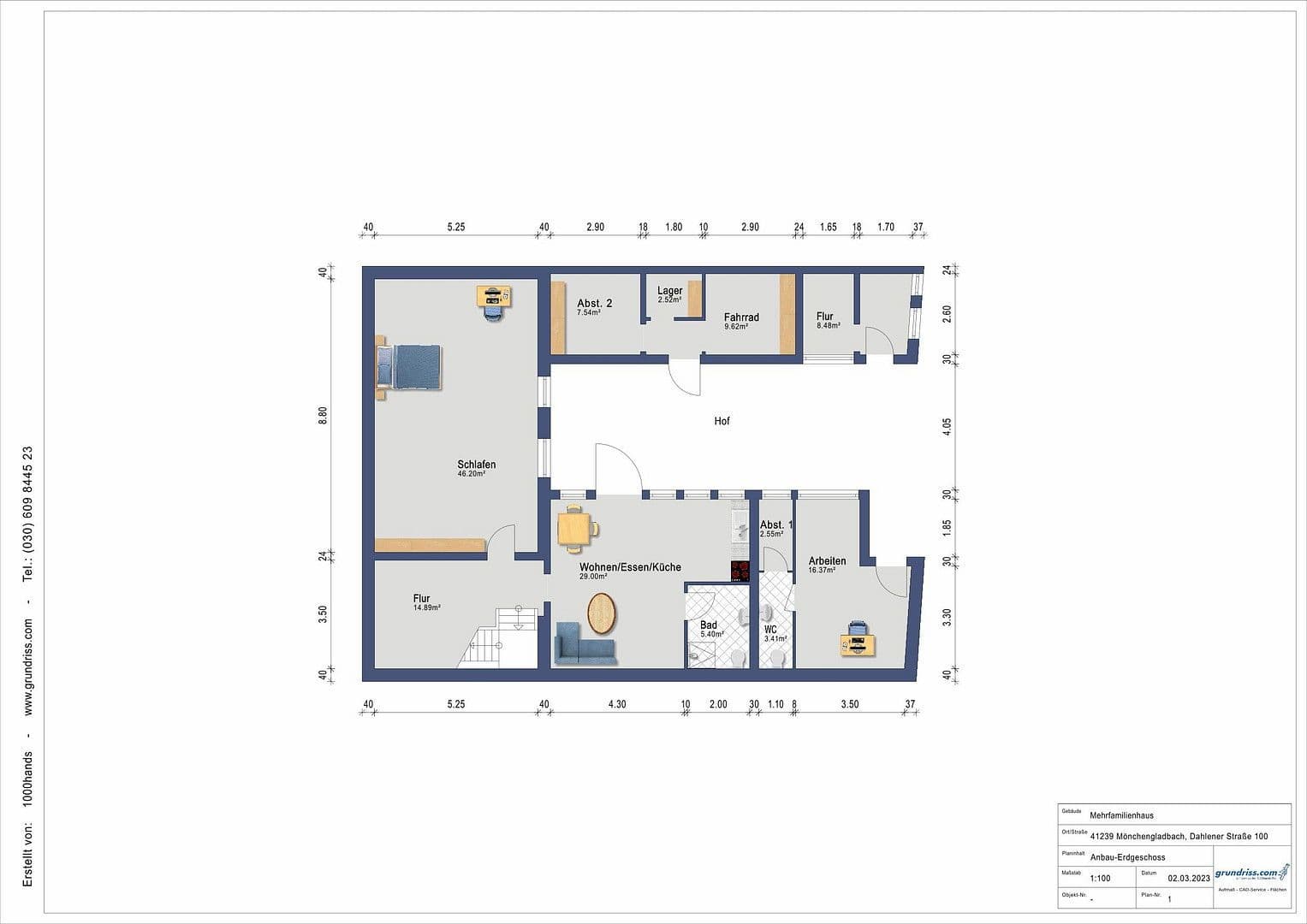 Prenájom bytu 6-izbový 218 m², Dahlener Straße 100, Mönchengladbach, Severné Porýnie - Westfálsko Prenájom bytu 6-izbový 218 m², Dahlener Straße 100, Mönchengladbach, Severné Porýnie - Westfálsko