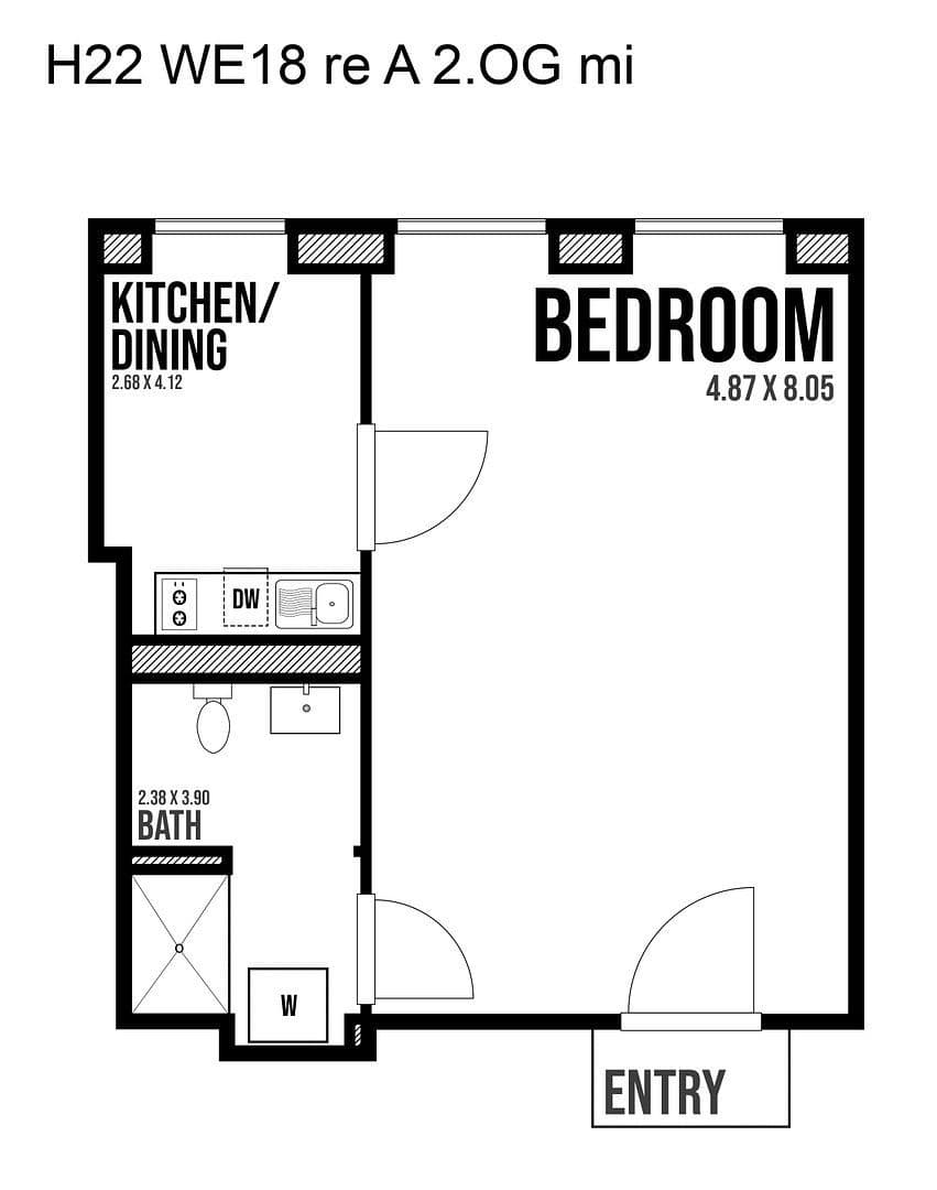 Prenájom bytu 1-izbový 33 m², Berlin, Berlín Prenájom bytu 1-izbový 33 m², Berlin, Berlín