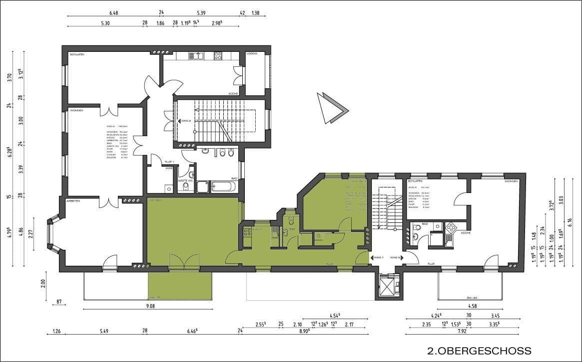 Prenájom bytu 2-izbový 79 m², Kleiner Stadtmarsch 9, Magdeburg, Sasko-Anhaltsko Prenájom bytu 2-izbový 79 m², Kleiner Stadtmarsch 9, Magdeburg, Sasko-Anhaltsko