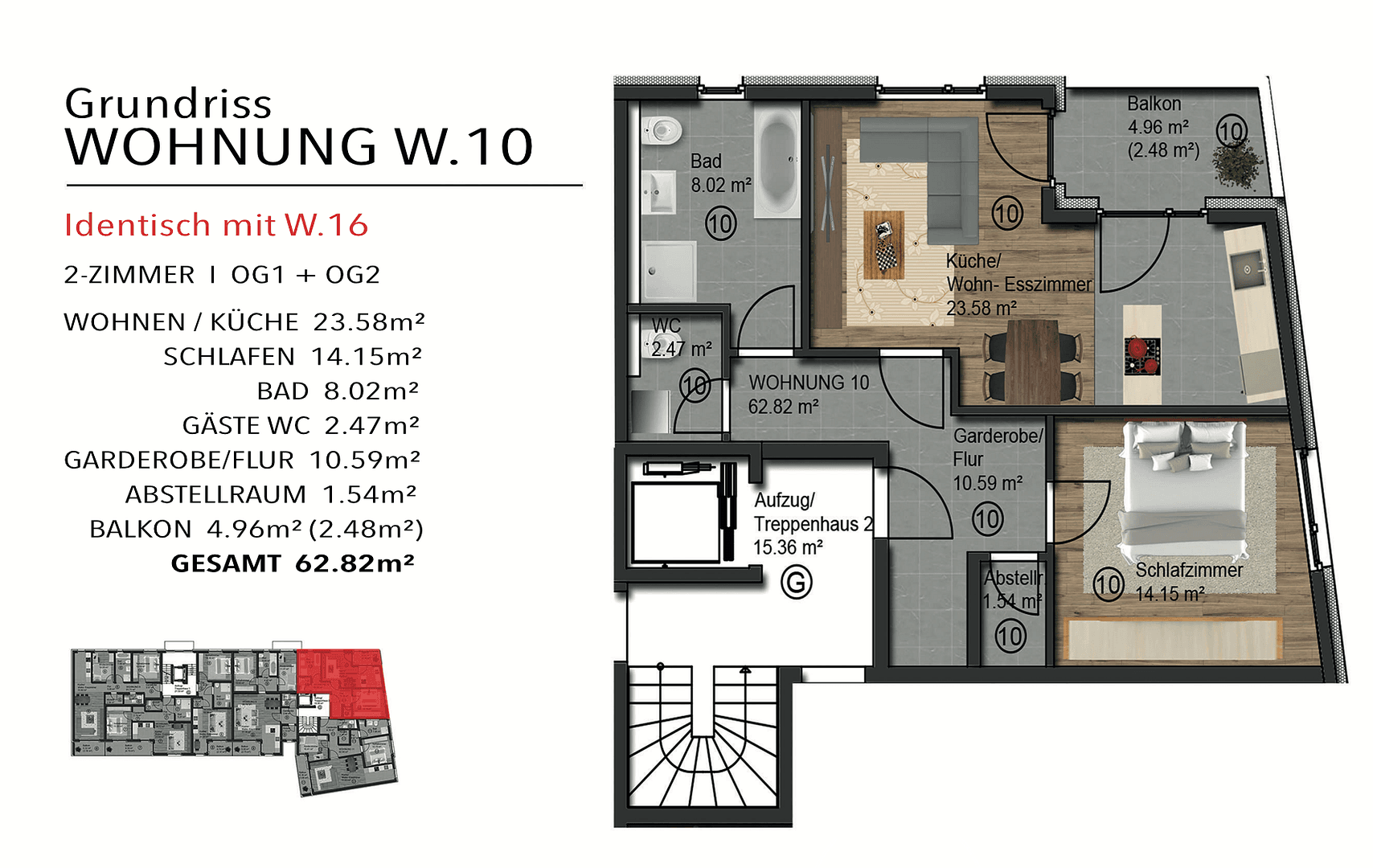 Prenájom bytu 2-izbový 63 m², Barbarossastrasse 12, Hanau, Hesensko Prenájom bytu 2-izbový 63 m², Barbarossastrasse 12, Hanau, Hesensko