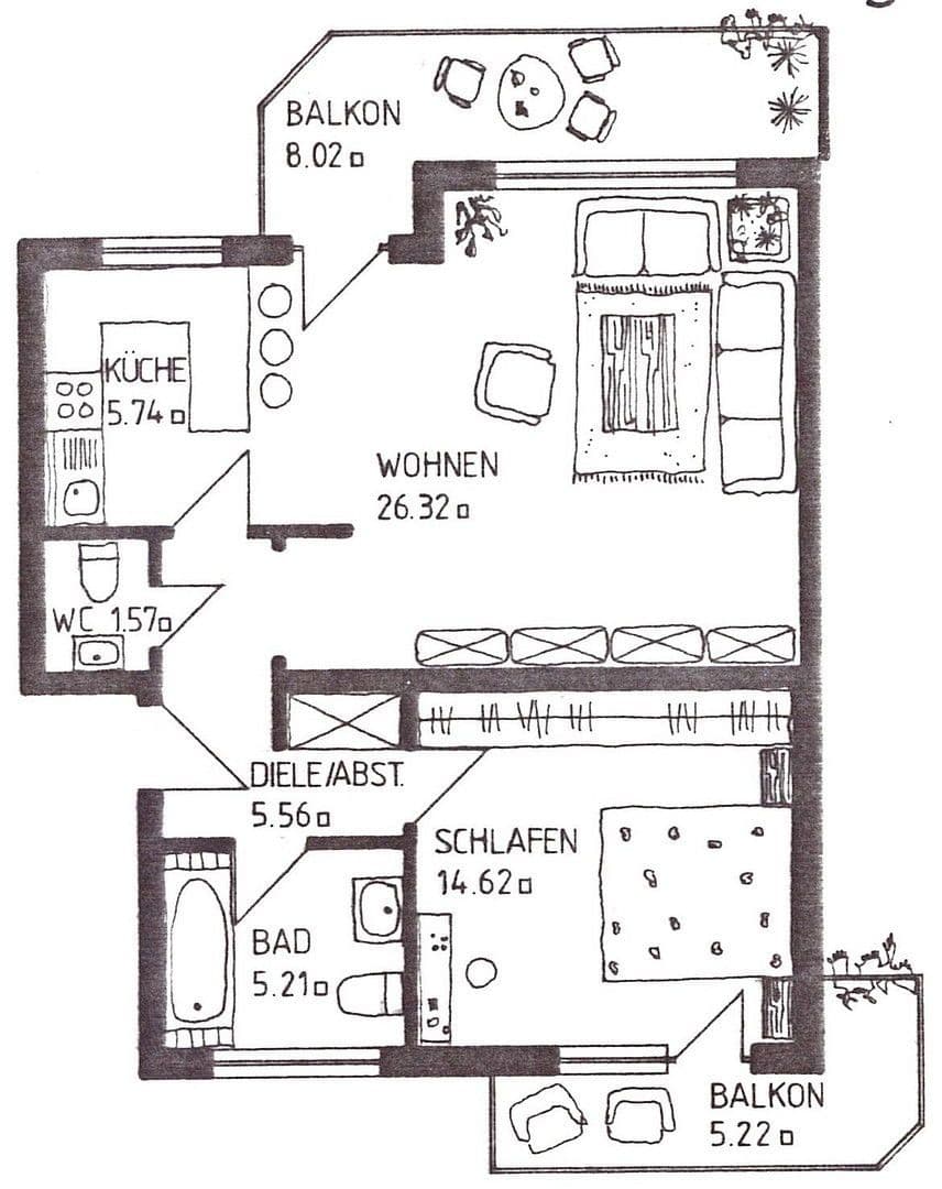 Predaj bytu 2-izbový 62 m², Konrad-Adenauer-Ring 12, Rüsselsheim am Main, Hesensko Predaj bytu 2-izbový 62 m², Konrad-Adenauer-Ring 12, Rüsselsheim am Main, Hesensko