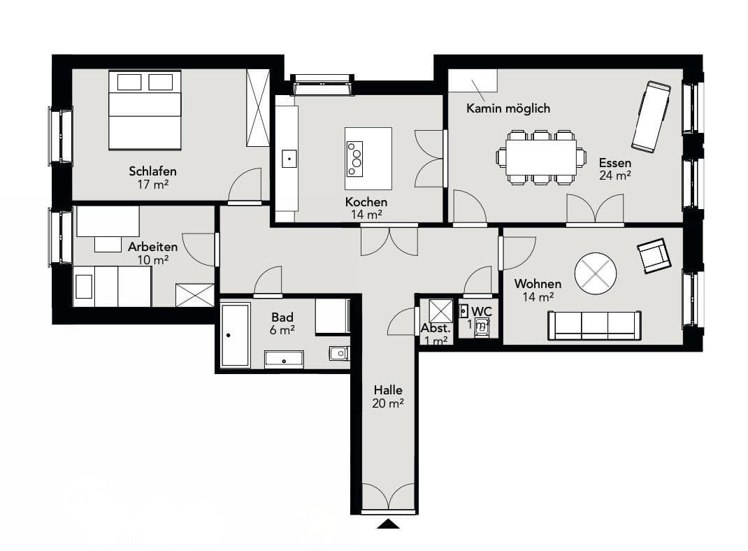 Predaj bytu 4-izbový 108 m², Hamburg, Hamburg Predaj bytu 4-izbový 108 m², Hamburg, Hamburg
