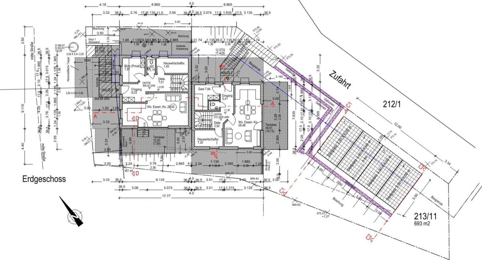 Predaj domu 168 m², pozemek 639 m², Gibitzenhofstr 6, Burgthann, Bavorsko Predaj domu 168 m², pozemek 639 m², Gibitzenhofstr 6, Burgthann, Bavorsko