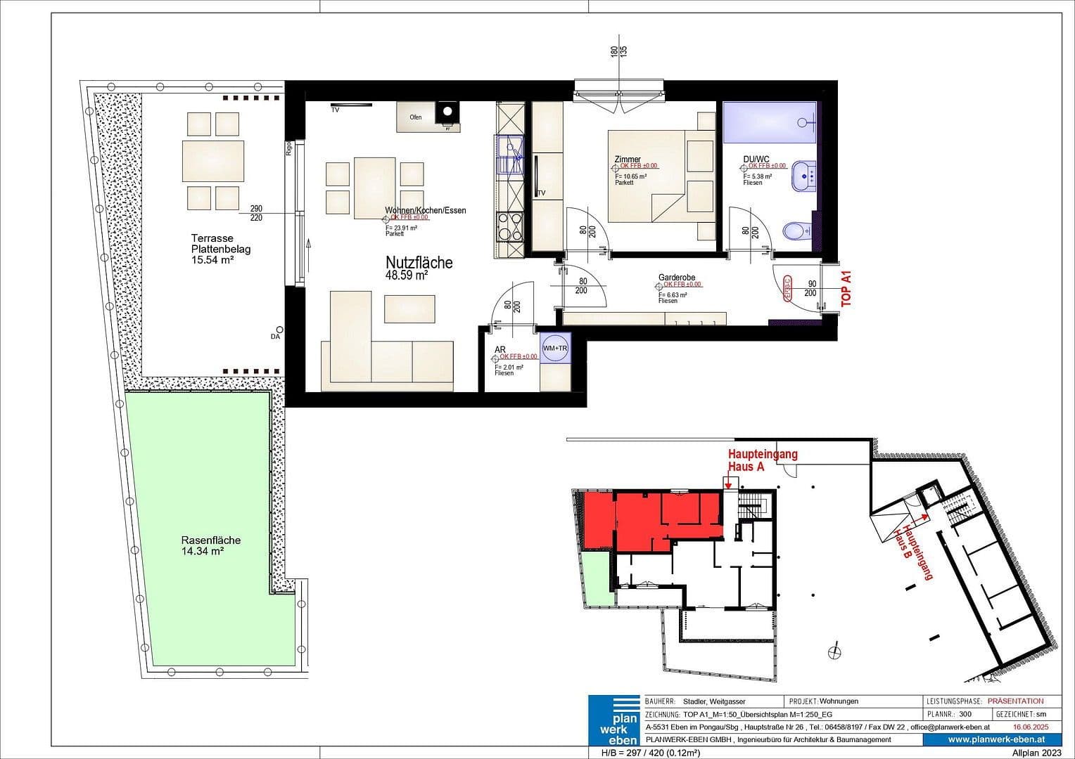 Prenájom bytu 2-izbový 50 m², Eben im Pongau, Salzbursko Prenájom bytu 2-izbový 50 m², Eben im Pongau, Salzbursko