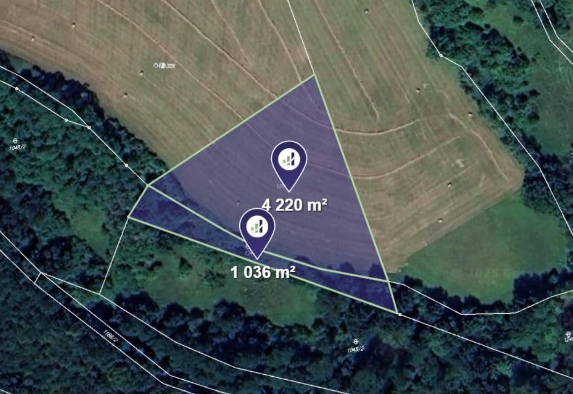 Predaj pozemku 5.256 m², Chorušice, Středočeský kraj Predaj pozemku 5.256 m², Chorušice, Středočeský kraj
