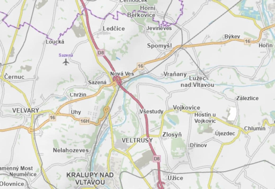 Predaj pozemku 14.969 m², Nová Ves, Středočeský kraj Predaj pozemku 14.969 m², Nová Ves, Středočeský kraj