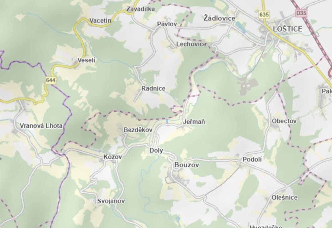 Predaj pozemku 3.000 m², Bouzov, Olomoucký kraj Predaj pozemku 3.000 m², Bouzov, Olomoucký kraj