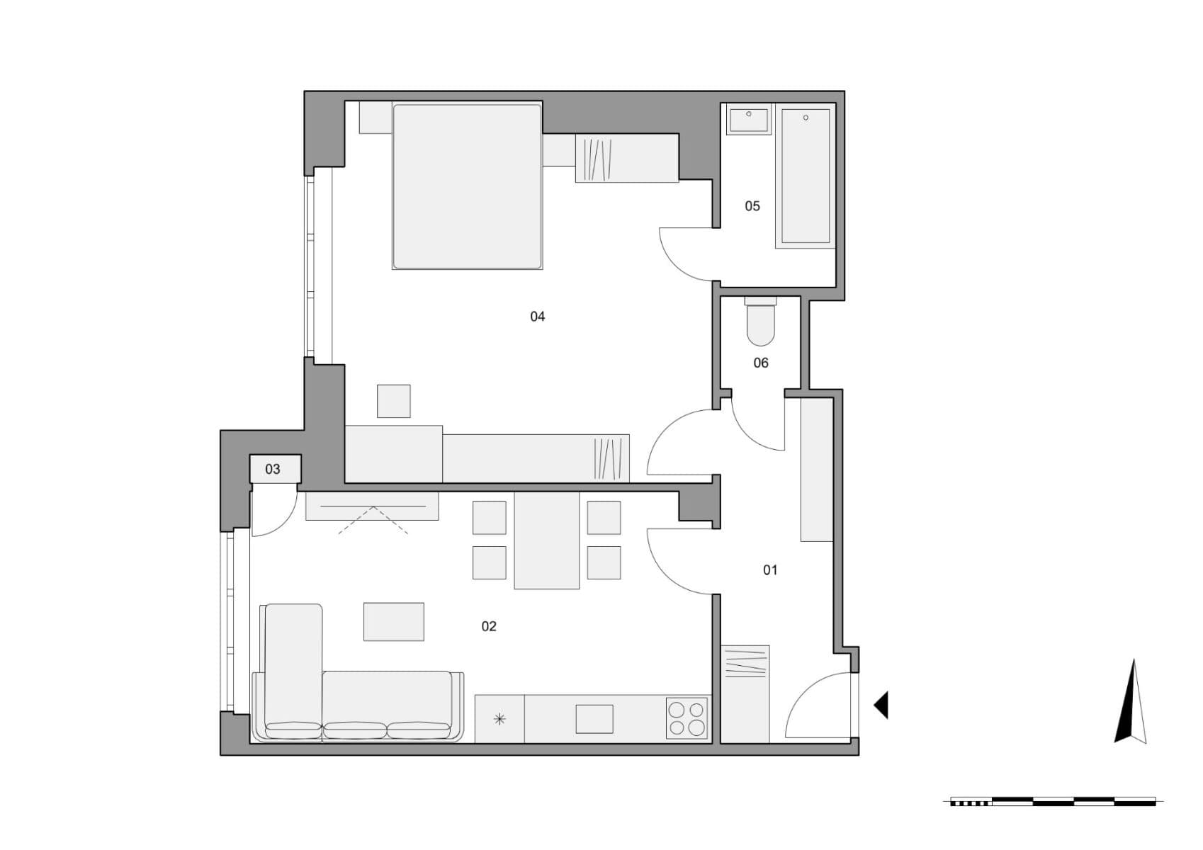 Predaj bytu 2-izbový 51 m², Nad Kajetánkou, Praha, Praha Predaj bytu 2-izbový 51 m², Nad Kajetánkou, Praha, Praha