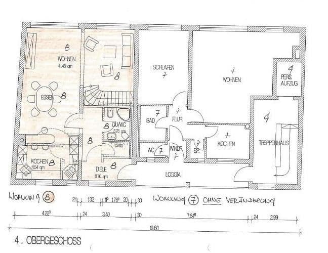 Predaj bytu 5-izbový 170 m², Nürnberg, Bavorsko Predaj bytu 5-izbový 170 m², Nürnberg, Bavorsko