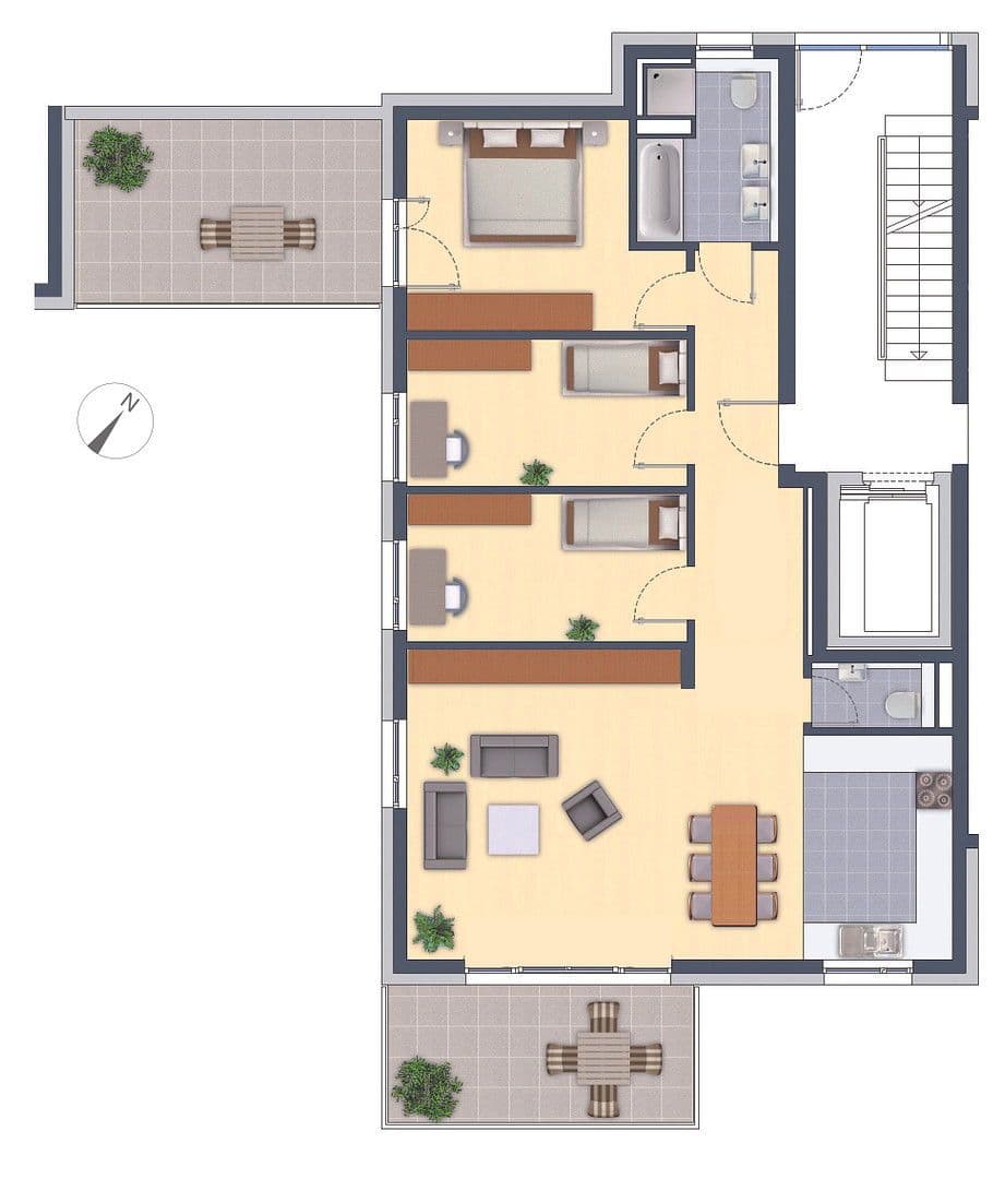 Predaj bytu 4-izbový 110 m², Leinfelden-Echterdingen, Bádensko-Wurttembersko Predaj bytu 4-izbový 110 m², Leinfelden-Echterdingen, Bádensko-Wurttembersko