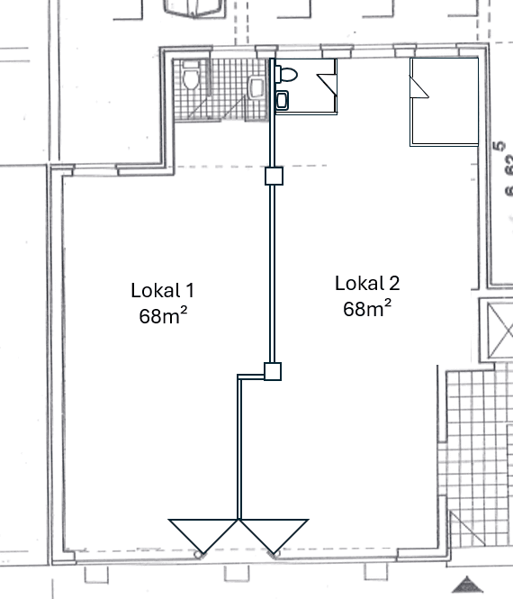 Prenájom nebytového priestoru 68 m², Augustastraße 7, Moers, Severné Porýnie - Westfálsko Prenájom nebytového priestoru 68 m², Augustastraße 7, Moers, Severné Porýnie - Westfálsko