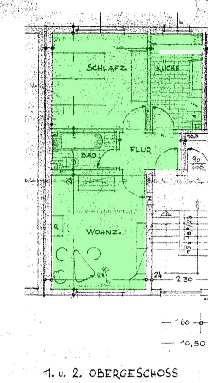 Prenájom bytu 2-izbový 43 m², Essen, Severné Porýnie - Westfálsko Prenájom bytu 2-izbový 43 m², Essen, Severné Porýnie - Westfálsko