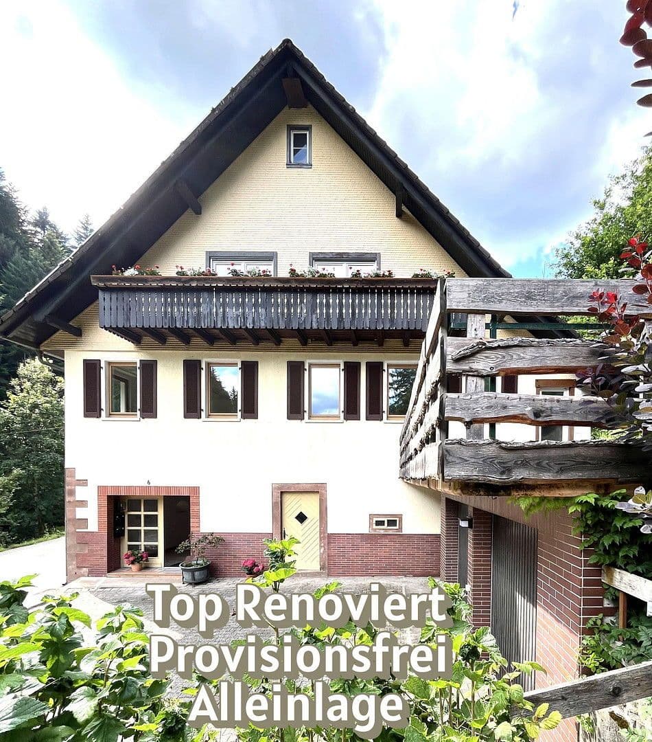 Predaj domu 263 m², pozemek 17.301 m², Wildschapbachstraße 6, Bad Rippoldsau-Schapbach, Bádensko-Wurttembersko Predaj domu 263 m², pozemek 17.301 m², Wildschapbachstraße 6, Bad Rippoldsau-Schapbach, Bádensko-Wurttembersko