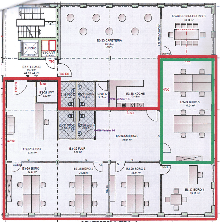 Prenájom kancelárie 48 m², Dieselstraße 1, Kempten (Allgäu), Bavorsko Prenájom kancelárie 48 m², Dieselstraße 1, Kempten (Allgäu), Bavorsko