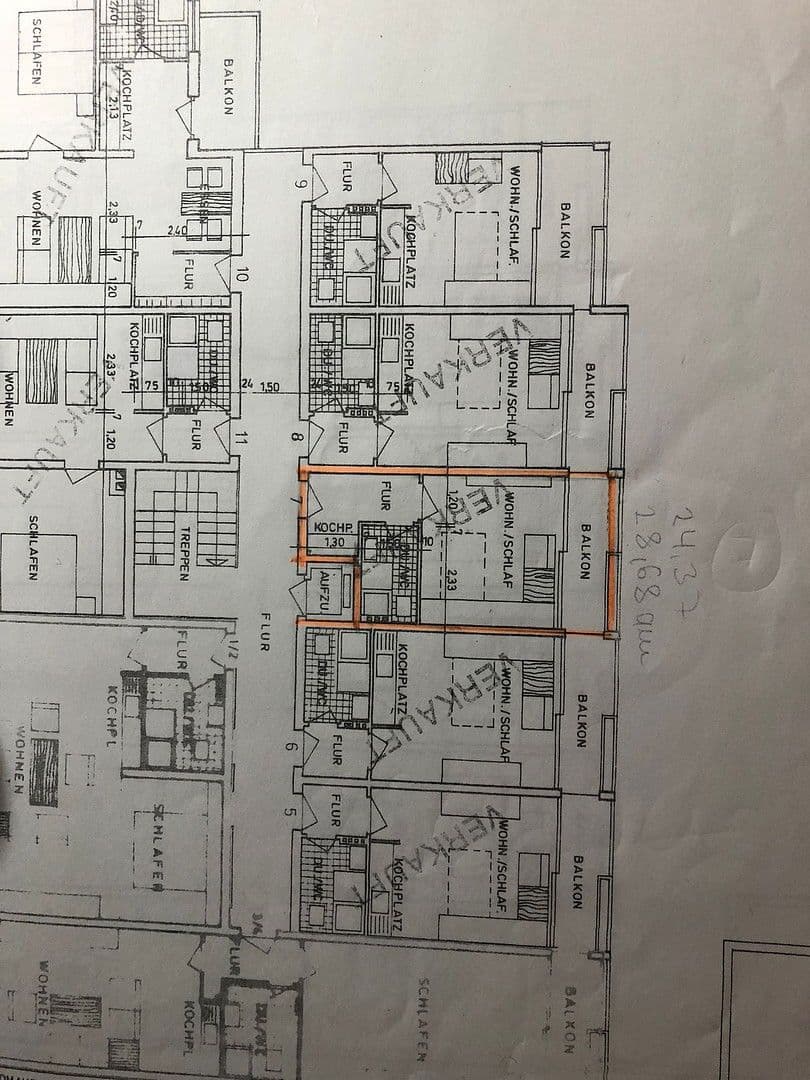 Prenájom bytu 1-izbový 22 m², Augburg, Bavorsko Prenájom bytu 1-izbový 22 m², Augburg, Bavorsko