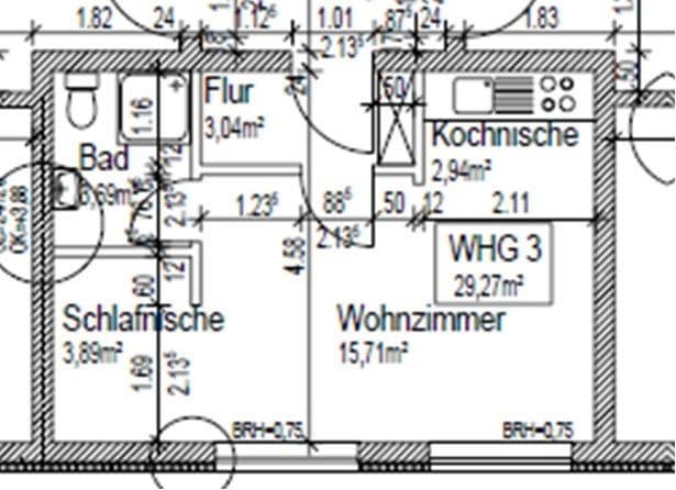Prenájom bytu 1-izbový 30 m², Rosengarten, Dolné Sasko Prenájom bytu 1-izbový 30 m², Rosengarten, Dolné Sasko
