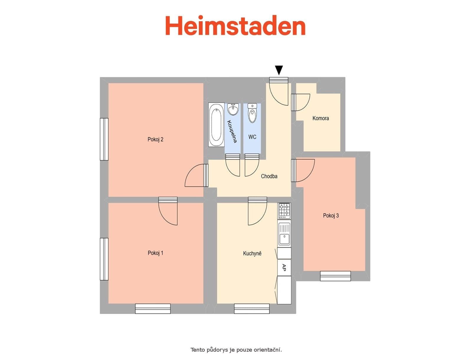 Prenájom bytu 3-izbový 74 m², nám. T. G. Masaryka, Havířov, Moravskoslezský kraj Prenájom bytu 3-izbový 74 m², nám. T. G. Masaryka, Havířov, Moravskoslezský kraj