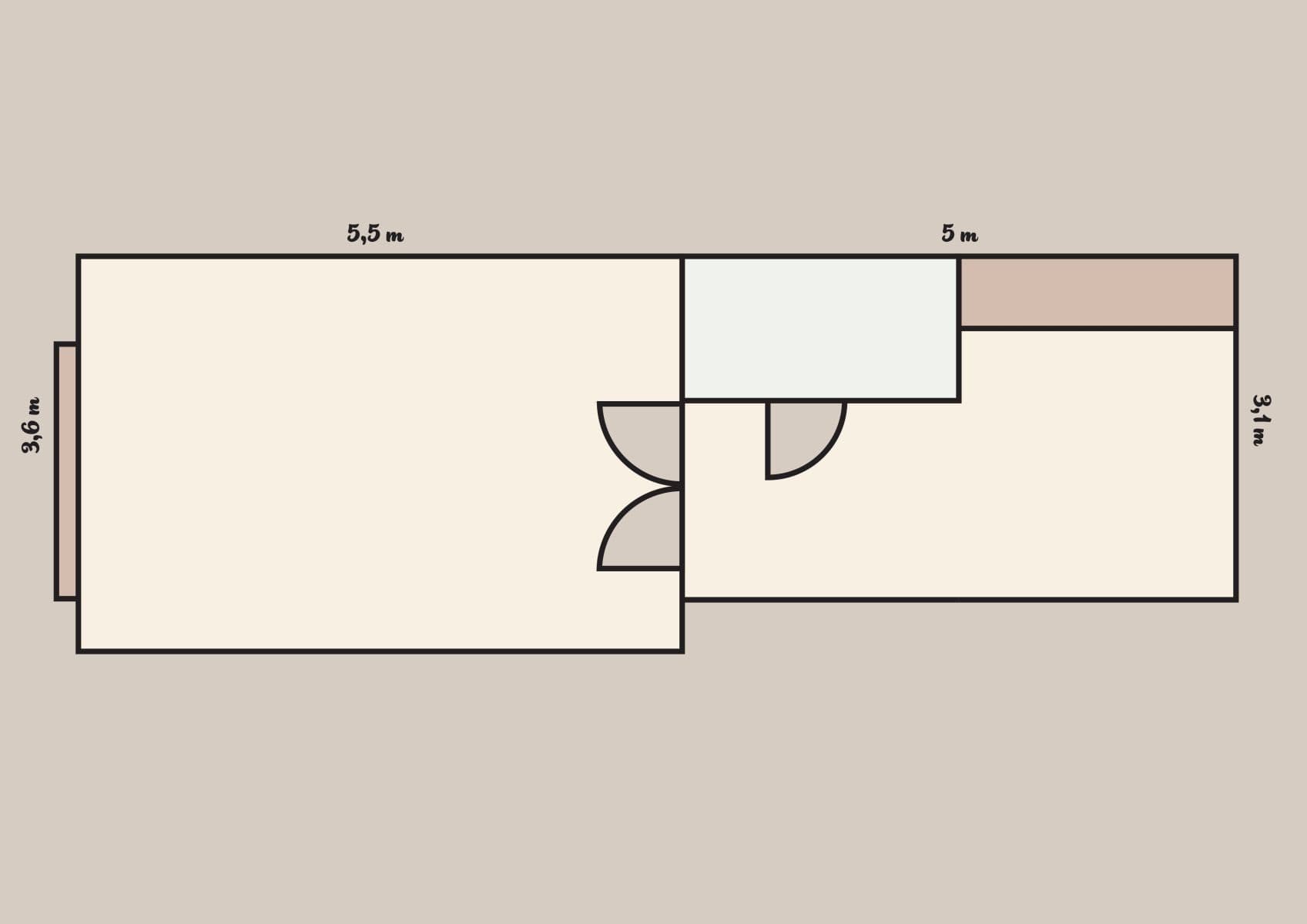Prenájom bytu 34 m², Podplukovníka Sochora, Praha, Praha Prenájom bytu 34 m², Podplukovníka Sochora, Praha, Praha