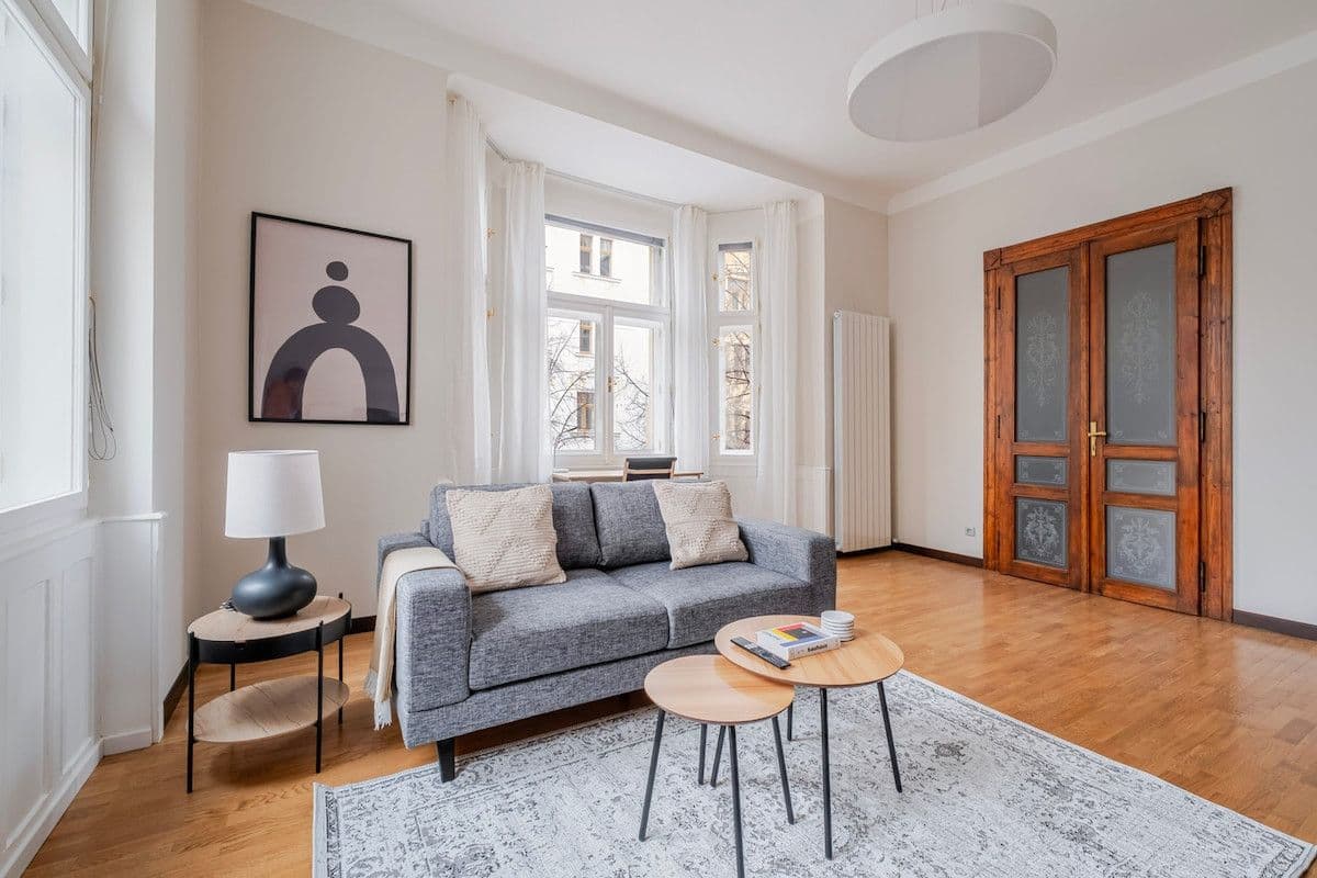Prenájom bytu 84 m², Slavíkova, Praha, Praha Prenájom bytu 84 m², Slavíkova, Praha, Praha
