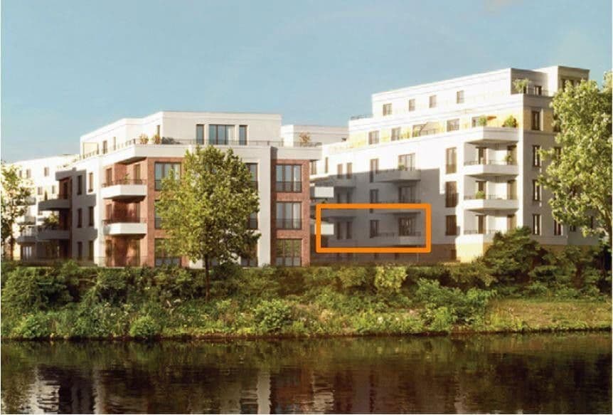 Prenájom bytu 3-izbový 98 m², Regattastr. 5, Berlin, Berlín Prenájom bytu 3-izbový 98 m², Regattastr. 5, Berlin, Berlín