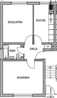 Prenájom bytu 2-izbový 51 m², Baasstr. 9, Essen, Severné Porýnie - Westfálsko Prenájom bytu 2-izbový 51 m², Baasstr. 9, Essen, Severné Porýnie - Westfálsko