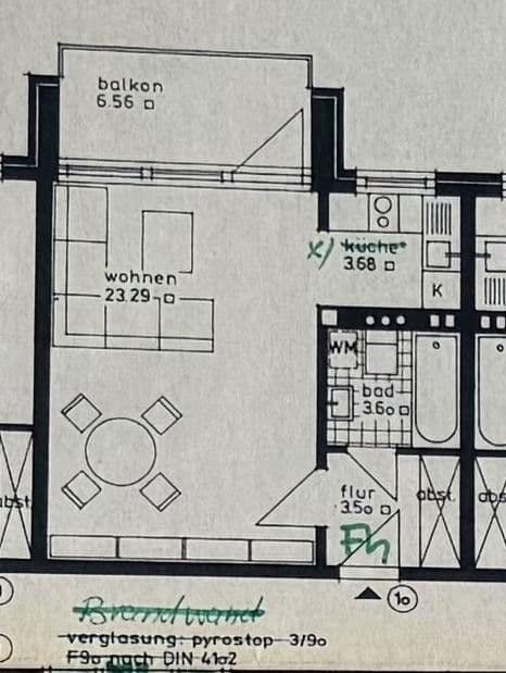 Prenájom bytu 1-izbový 37 m², Elbestrasse 25, Flensburg, Šlezvicko-Holštajnsko Prenájom bytu 1-izbový 37 m², Elbestrasse 25, Flensburg, Šlezvicko-Holštajnsko