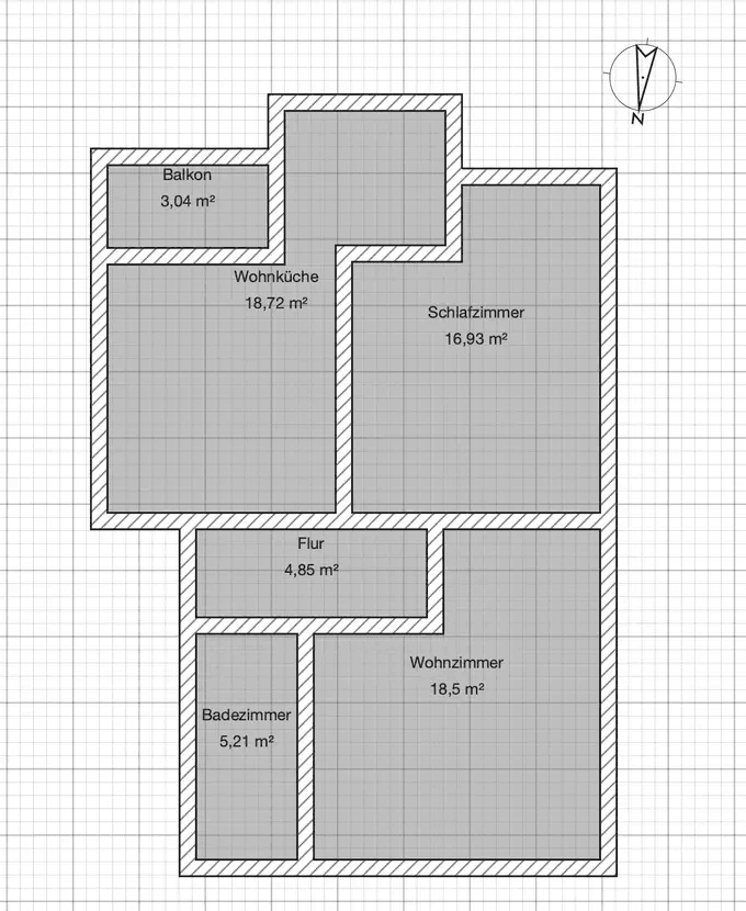 Prenájom bytu 2-izbový 67 m², Holsterhauser Straße 129, Essen, Severné Porýnie - Westfálsko Prenájom bytu 2-izbový 67 m², Holsterhauser Straße 129, Essen, Severné Porýnie - Westfálsko