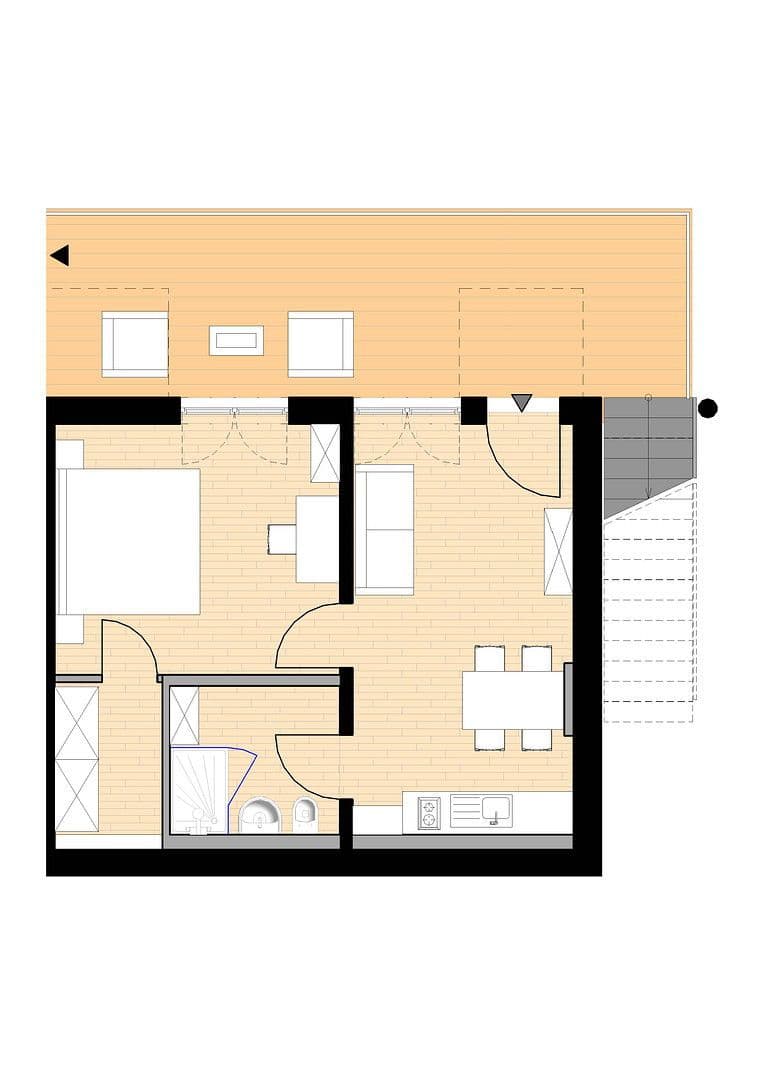 Prenájom bytu 1-izbový 24 m², Ezanvillestr. 14, Heidelberg, Bádensko-Wurttembersko Prenájom bytu 1-izbový 24 m², Ezanvillestr. 14, Heidelberg, Bádensko-Wurttembersko