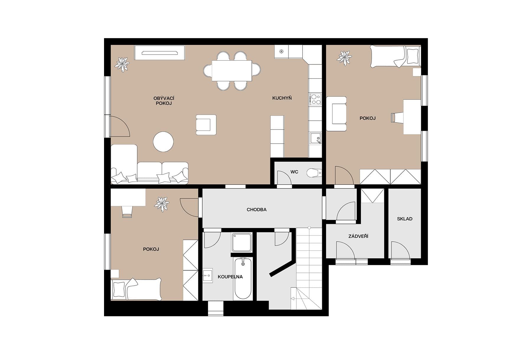 Predaj domu 194 m², pozemek 501 m², Kojetická, Čakovičky, Středočeský kraj Predaj domu 194 m², pozemek 501 m², Kojetická, Čakovičky, Středočeský kraj