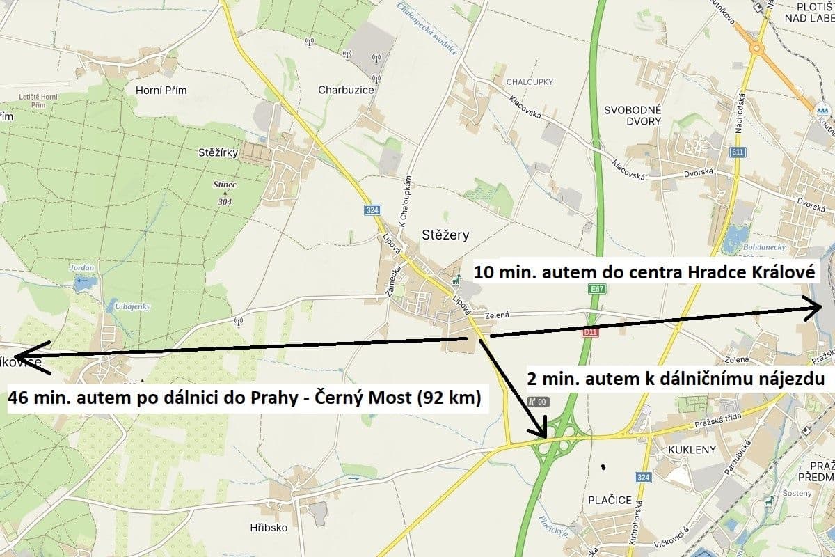 Predaj pozemku 966 m², Stěžery, Královéhradecký kraj Predaj pozemku 966 m², Stěžery, Královéhradecký kraj