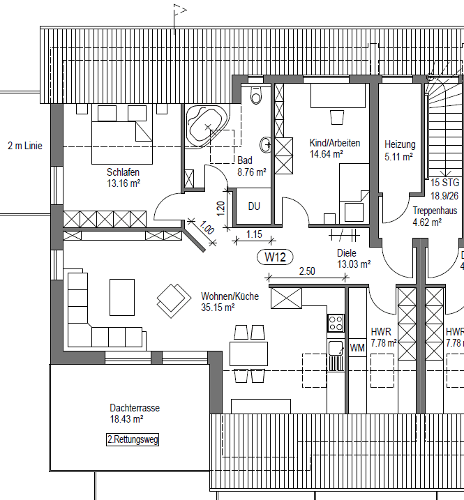 Predaj bytu 3-izbový 97 m², Oldenburg, Dolné Sasko Predaj bytu 3-izbový 97 m², Oldenburg, Dolné Sasko