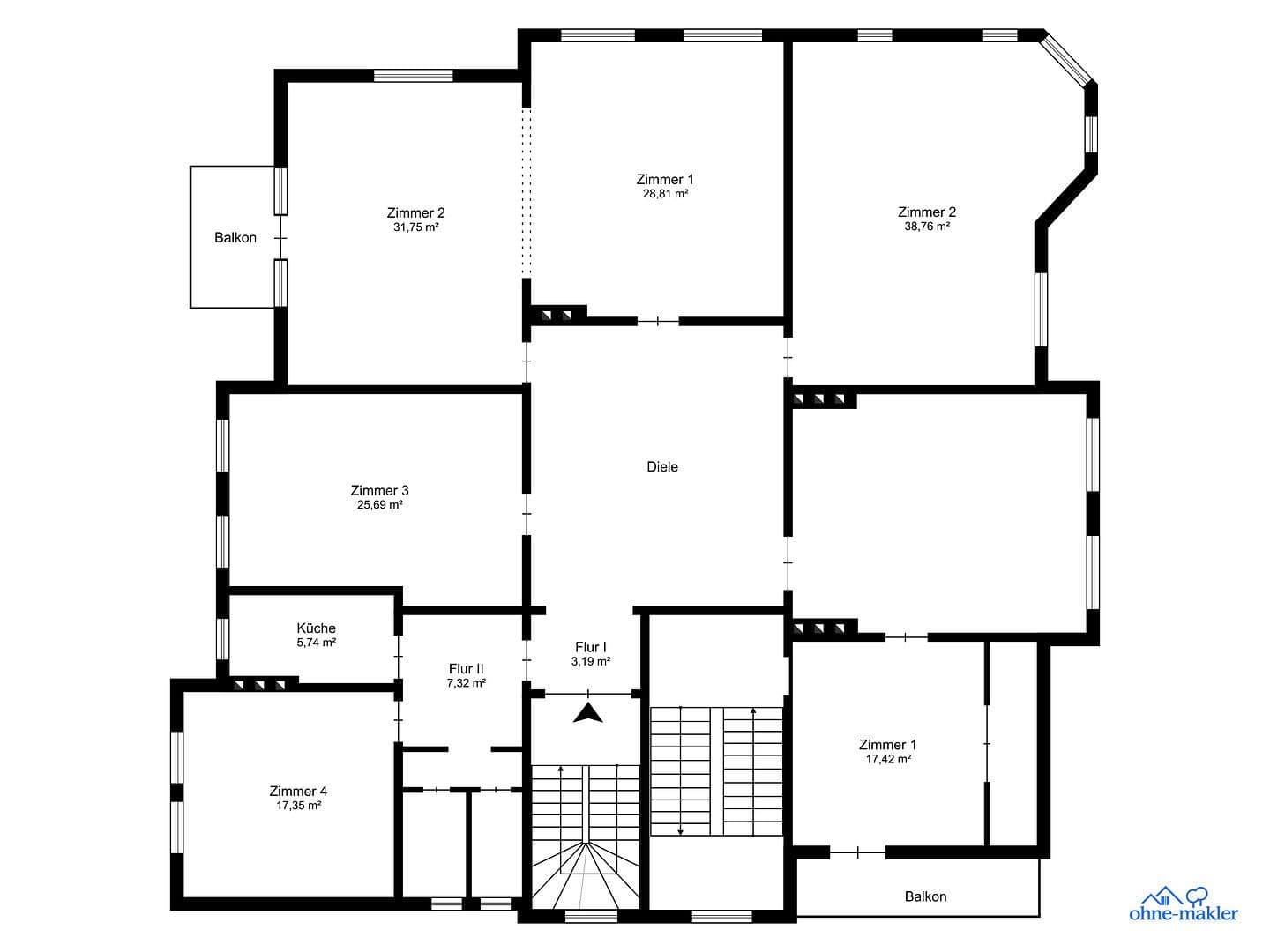 Prenájom kancelárie 250 m², Loebensteinstr. 38, Hannover, Dolné Sasko Prenájom kancelárie 250 m², Loebensteinstr. 38, Hannover, Dolné Sasko