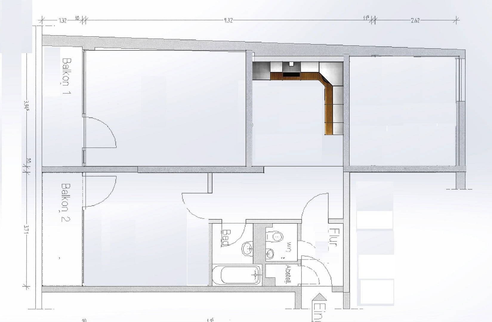 Prenájom bytu 1-izbový 13 m², Lerchenauer Str. 4, München, Bavorsko Prenájom bytu 1-izbový 13 m², Lerchenauer Str. 4, München, Bavorsko