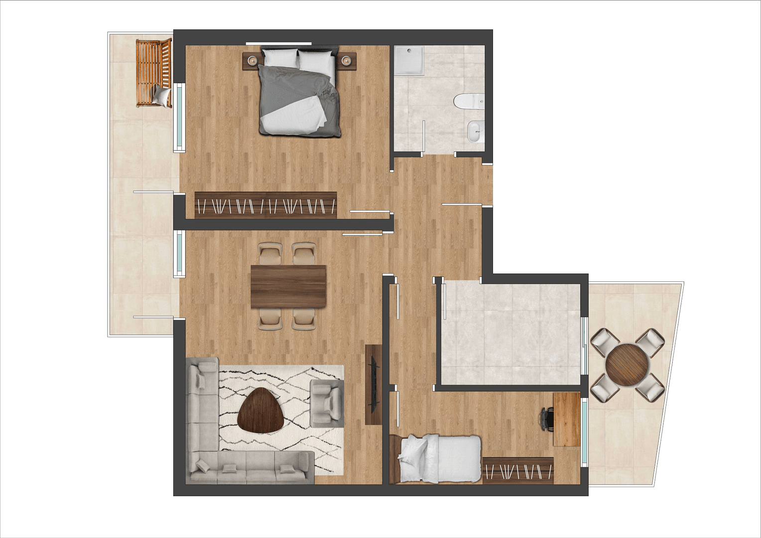 Predaj bytu 3-izbový 80 m², Bremerhaven, Brémy Predaj bytu 3-izbový 80 m², Bremerhaven, Brémy