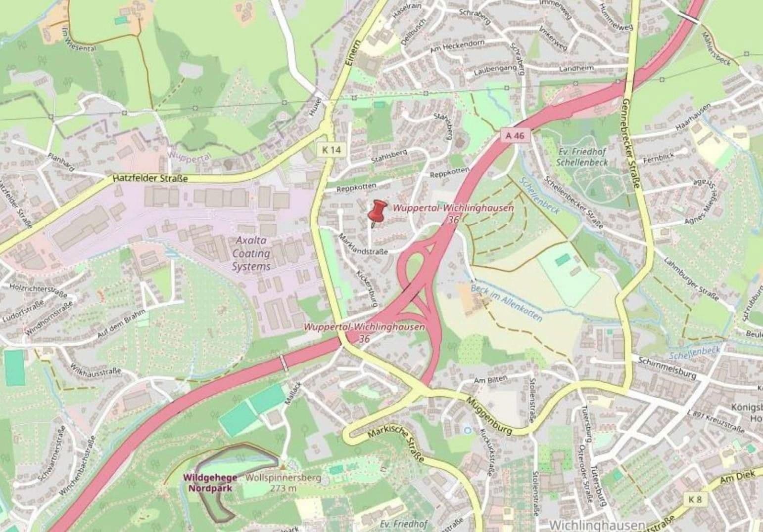 Prenájom bytu 2-izbový 64 m², Wuppertal, Severné Porýnie - Westfálsko Prenájom bytu 2-izbový 64 m², Wuppertal, Severné Porýnie - Westfálsko