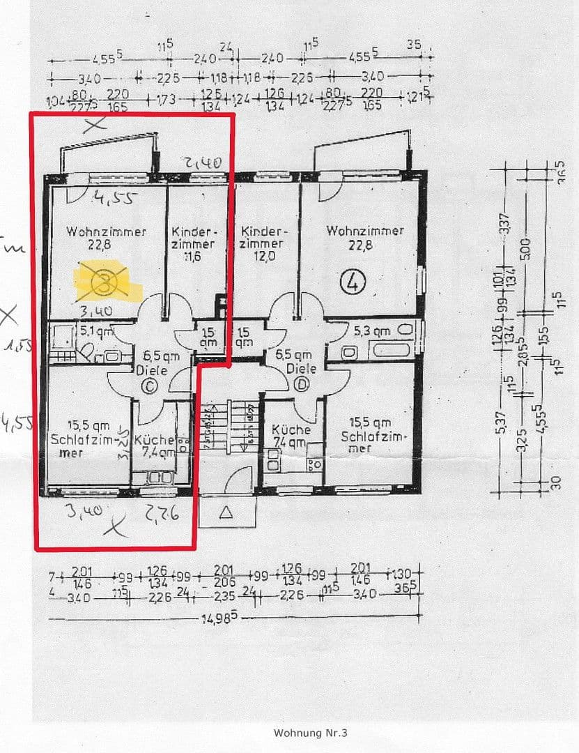 Predaj bytu 3-izbový 69 m², Hamburg, Hamburg Predaj bytu 3-izbový 69 m², Hamburg, Hamburg