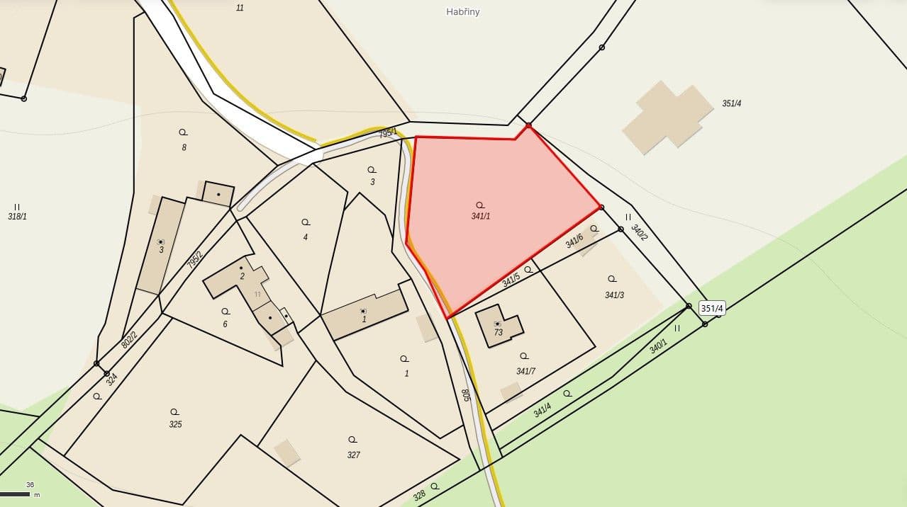 Predaj pozemku 1.657 m², Načešice, Pardubický kraj Predaj pozemku 1.657 m², Načešice, Pardubický kraj