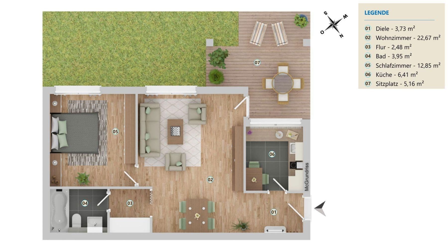Predaj bytu 2-izbový 57 m², Mössingerstraße 17, Reutlingen, Bádensko-Wurttembersko Predaj bytu 2-izbový 57 m², Mössingerstraße 17, Reutlingen, Bádensko-Wurttembersko
