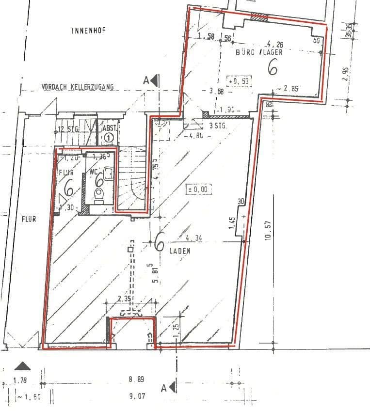 Prenájom nebytového priestoru 102 m², Burgstraße 15, Hann. Münden, Dolné Sasko Prenájom nebytového priestoru 102 m², Burgstraße 15, Hann. Münden, Dolné Sasko