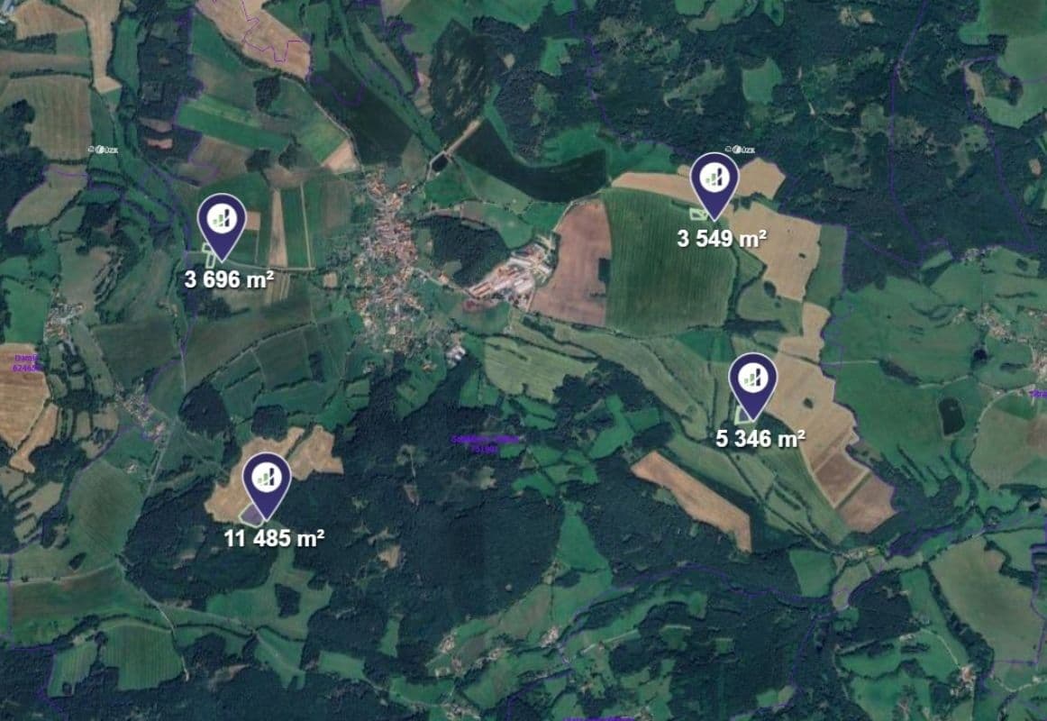 Predaj pozemku 24.076 m², Soběšice, Plzeňský kraj Predaj pozemku 24.076 m², Soběšice, Plzeňský kraj