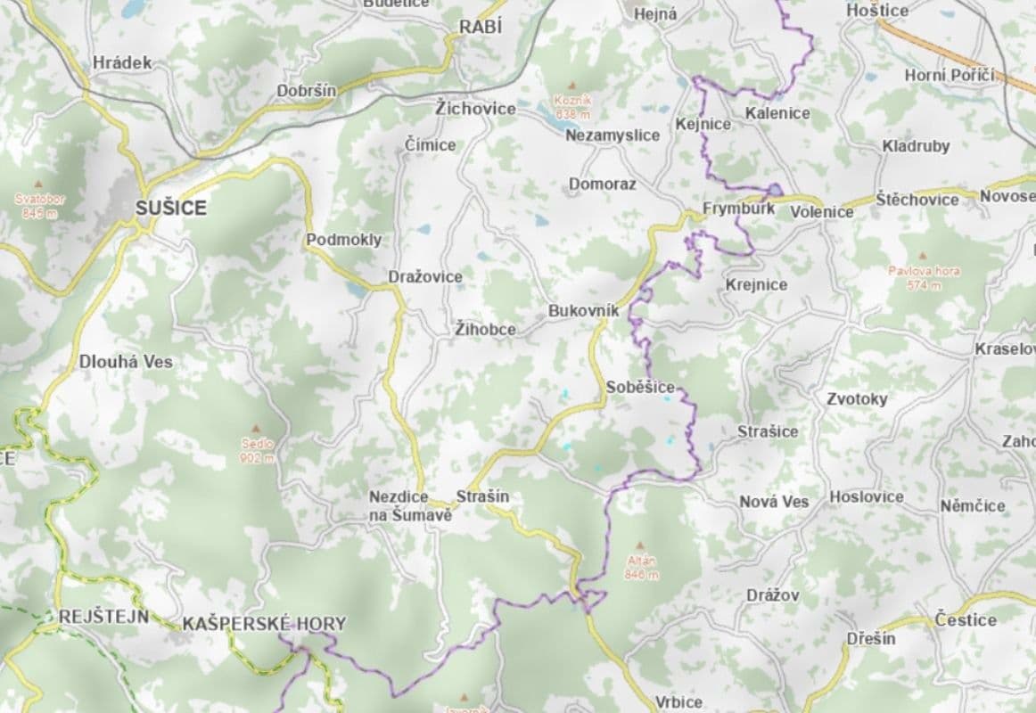 Predaj pozemku 24.076 m², Soběšice, Plzeňský kraj Predaj pozemku 24.076 m², Soběšice, Plzeňský kraj