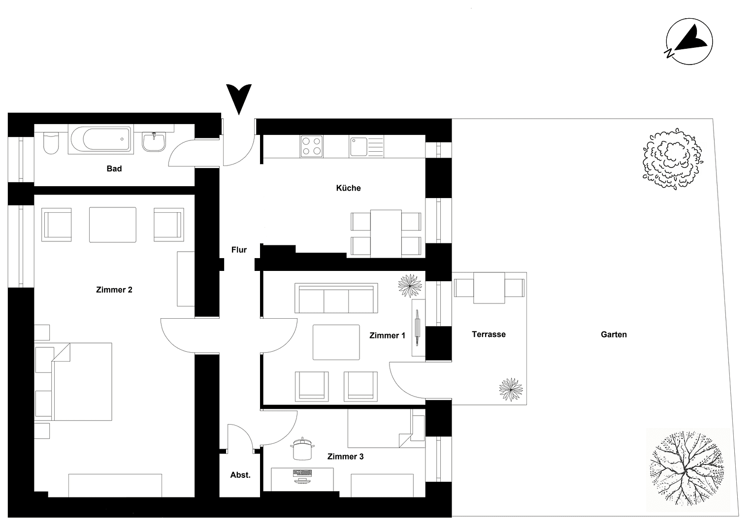 Predaj bytu 2-izbový 93 m², Duncker Str. 20, Berlin, Berlín Predaj bytu 2-izbový 93 m², Duncker Str. 20, Berlin, Berlín