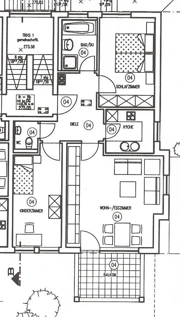 Prenájom bytu 3-izbový 74 m², Asperg, Bádensko-Wurttembersko Prenájom bytu 3-izbový 74 m², Asperg, Bádensko-Wurttembersko