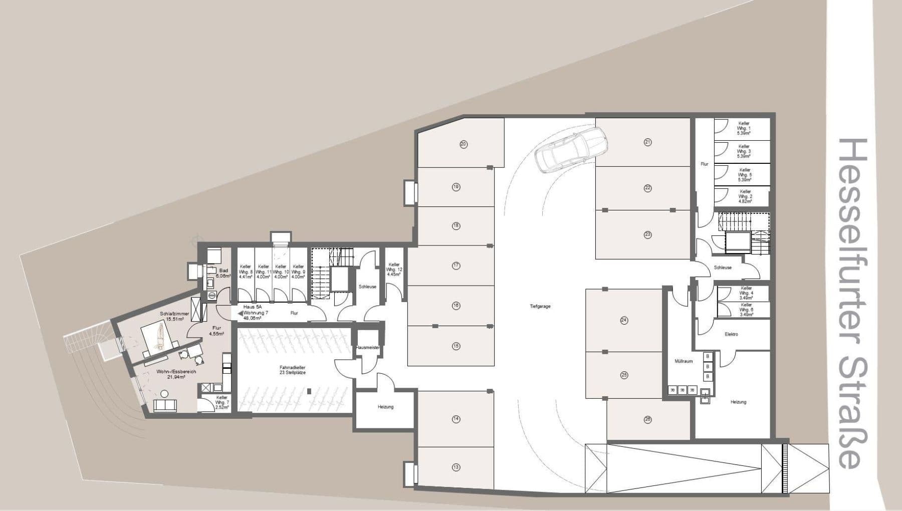 Predaj bytu 3-izbový 108 m², Grafing bei München, Bavorsko Predaj bytu 3-izbový 108 m², Grafing bei München, Bavorsko