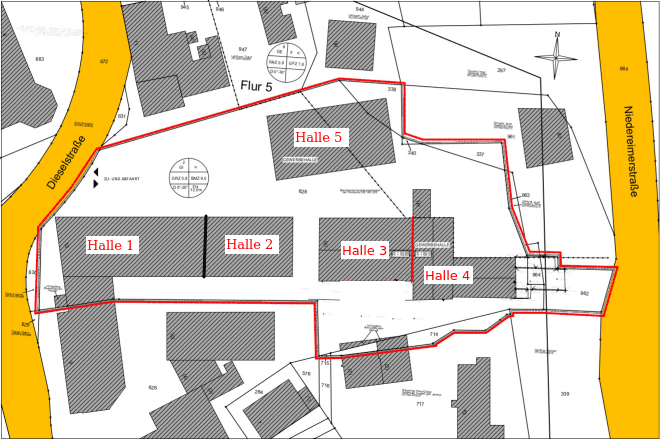 Prenájom nebytového priestoru 400 m², Dieselstr. 13, Arnsberg, Severné Porýnie - Westfálsko Prenájom nebytového priestoru 400 m², Dieselstr. 13, Arnsberg, Severné Porýnie - Westfálsko