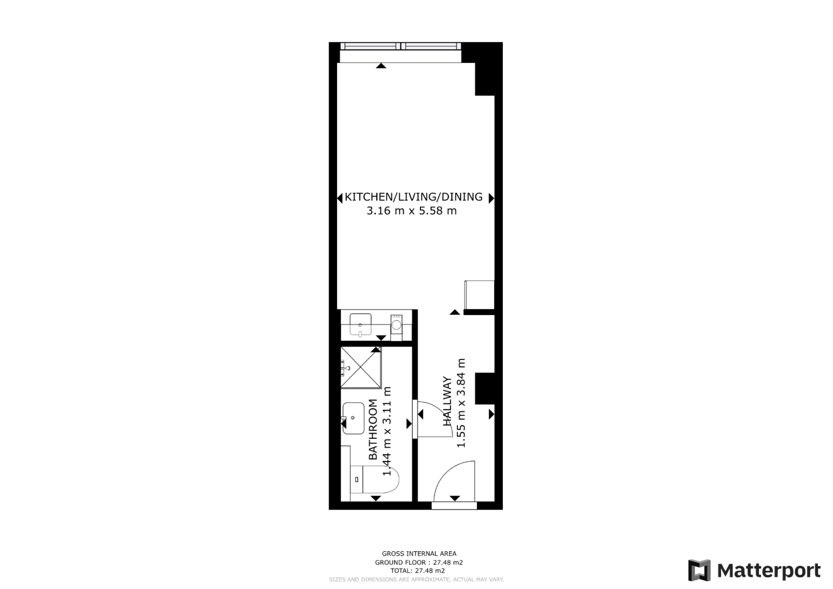 Prenájom bytu 1-izbový 26 m², Peroutkova, Praha, Praha Prenájom bytu 1-izbový 26 m², Peroutkova, Praha, Praha