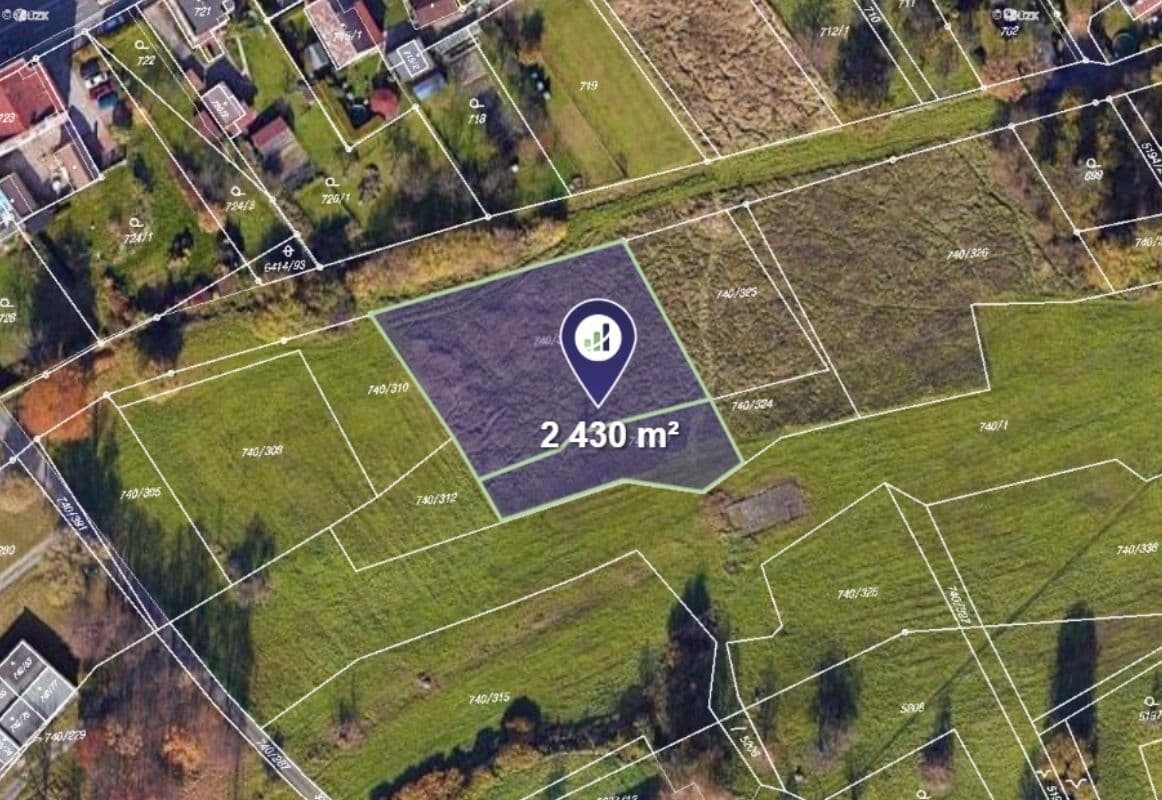 Predaj pozemku 2.430 m², Petřvald, Moravskoslezský kraj Predaj pozemku 2.430 m², Petřvald, Moravskoslezský kraj