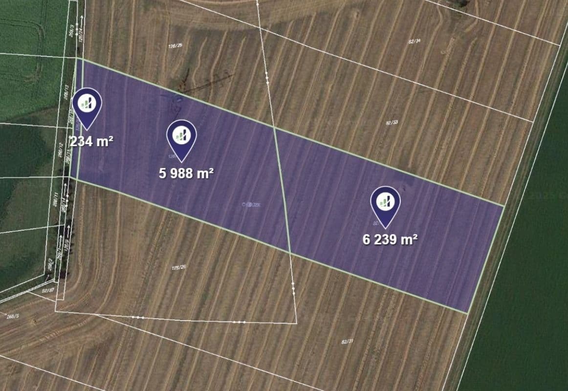 Predaj pozemku 16.402 m², Dobrovice, Středočeský kraj Predaj pozemku 16.402 m², Dobrovice, Středočeský kraj
