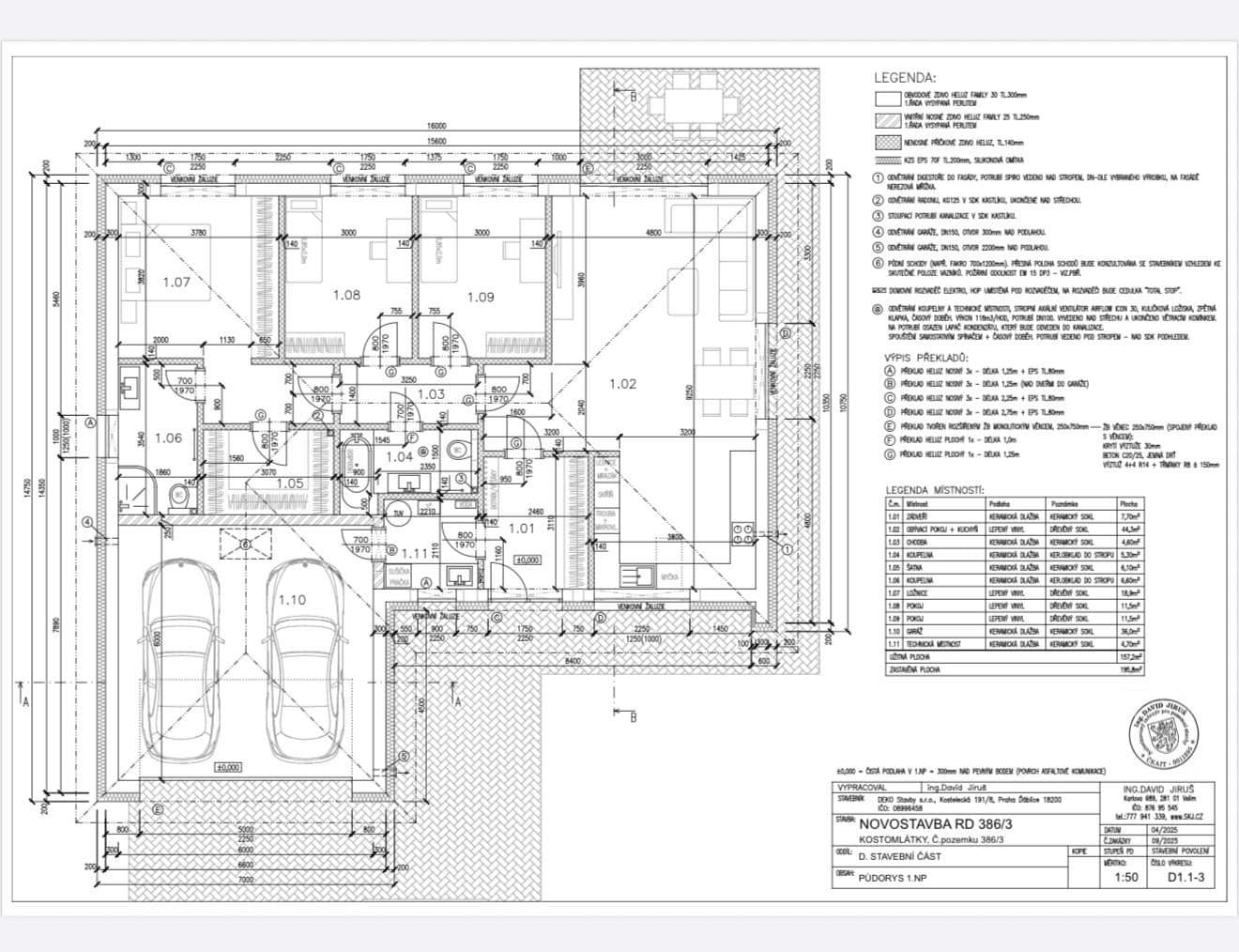Predaj domu 157 m², pozemek 801 m², Kostomlátky, Středočeský kraj Predaj domu 157 m², pozemek 801 m², Kostomlátky, Středočeský kraj