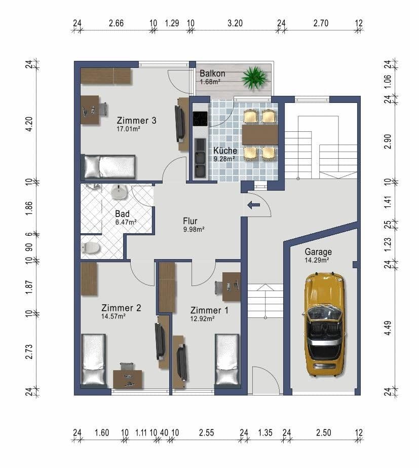 Predaj domu 364 m², pozemek 205 m², Gerberstr. 9, Pforzheim, Bádensko-Wurttembersko Predaj domu 364 m², pozemek 205 m², Gerberstr. 9, Pforzheim, Bádensko-Wurttembersko